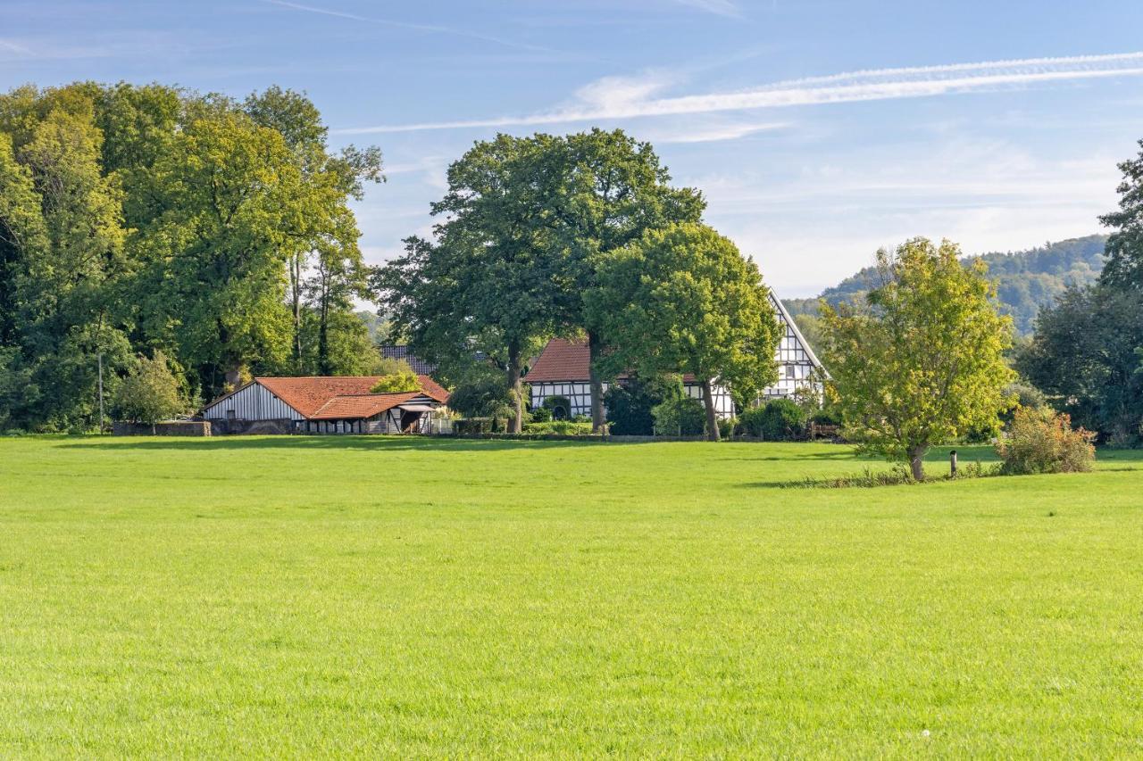 Ferienwohnung Im Gruenen Bissendorf Bagian luar foto